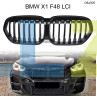 Μαύρα διπλά νεφρά ρύθμισης BMW X1 F48 LCI - DBa905 - Изображение 4 - Sellzone.bg Μαύρα διπλά νεφρά ρύθμισης BMW X1 F48 LCI - DBa905 - Изображение 4